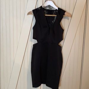Jealous Tomato || Black Cutout Dress